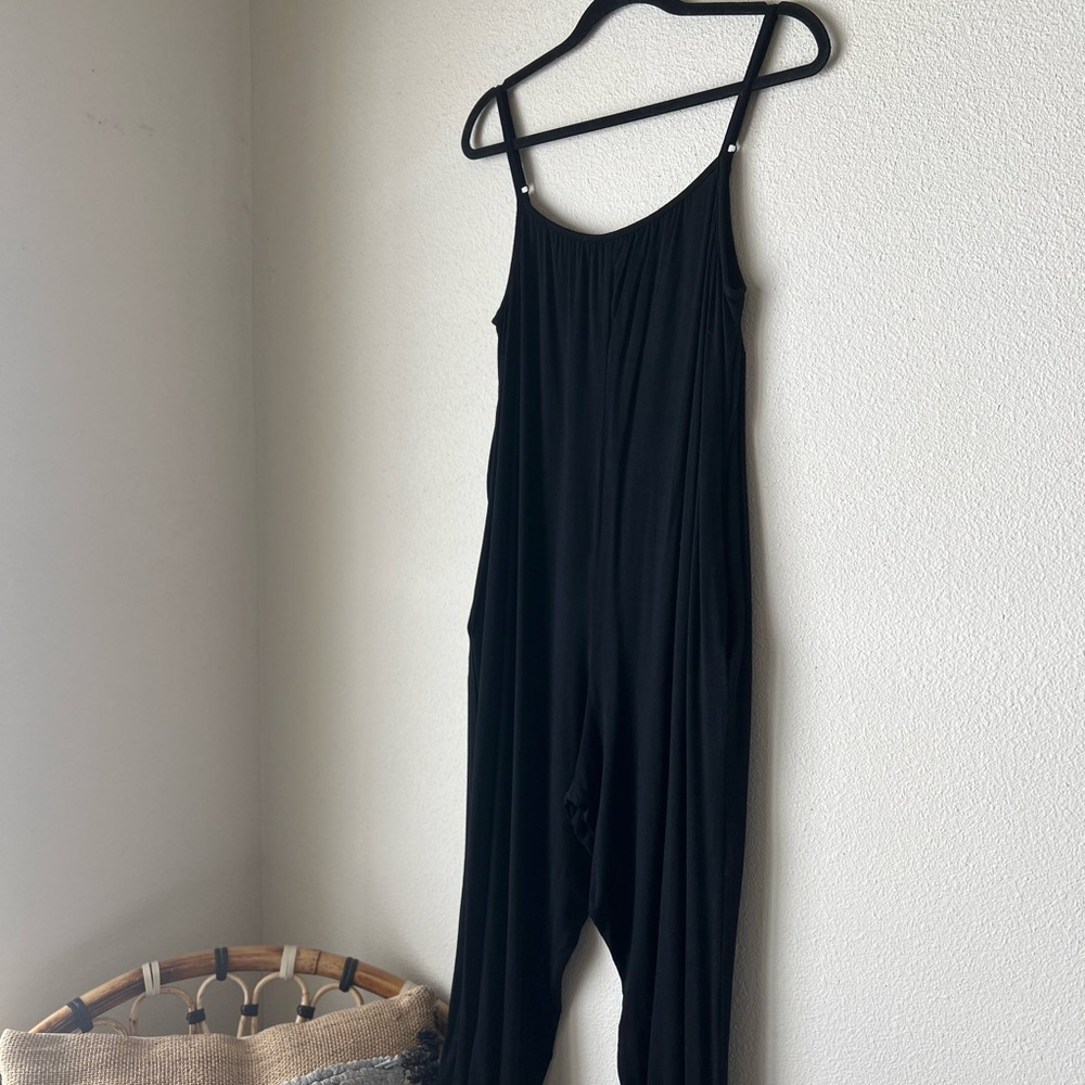 Comfy + Cute Pink Blush Jumpsuit with Pockets!